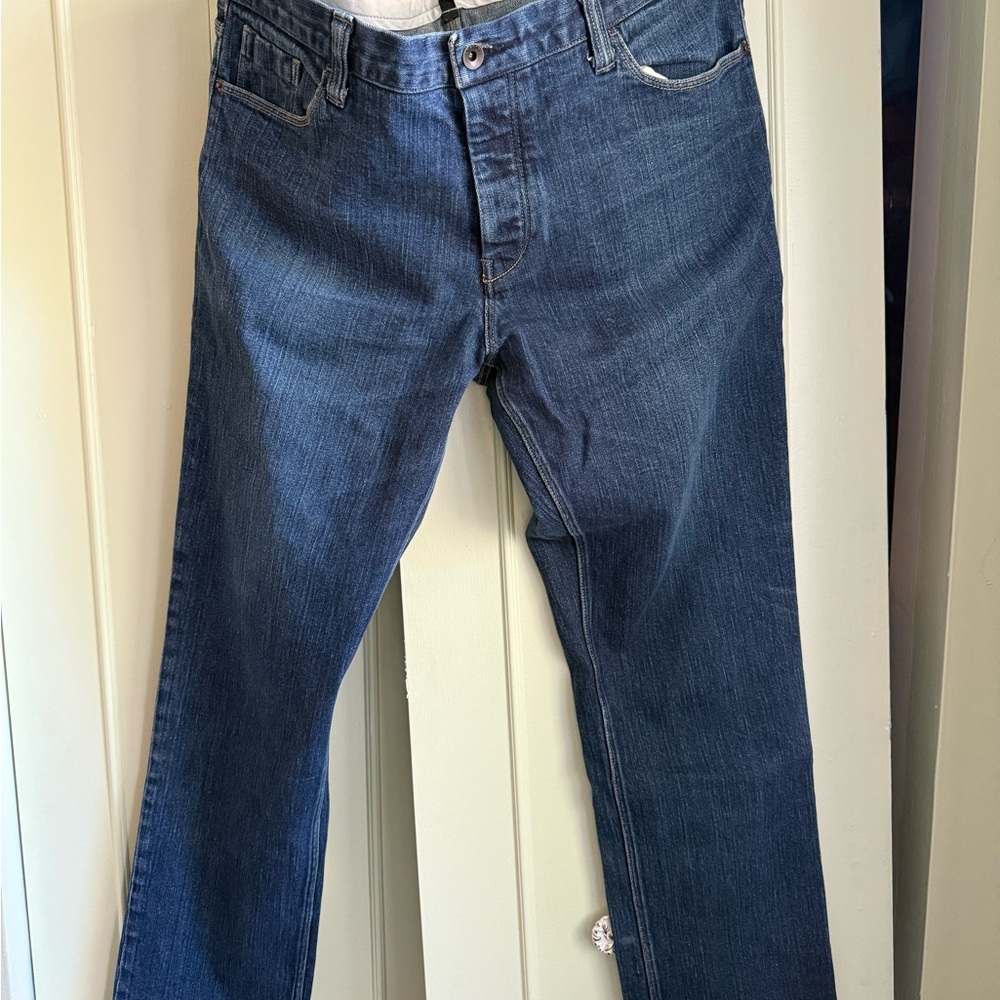 Theory Men's Straight Fit Denim Jeans